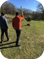 Axe Throwing Cardiff | Axe Throwing Group Activity